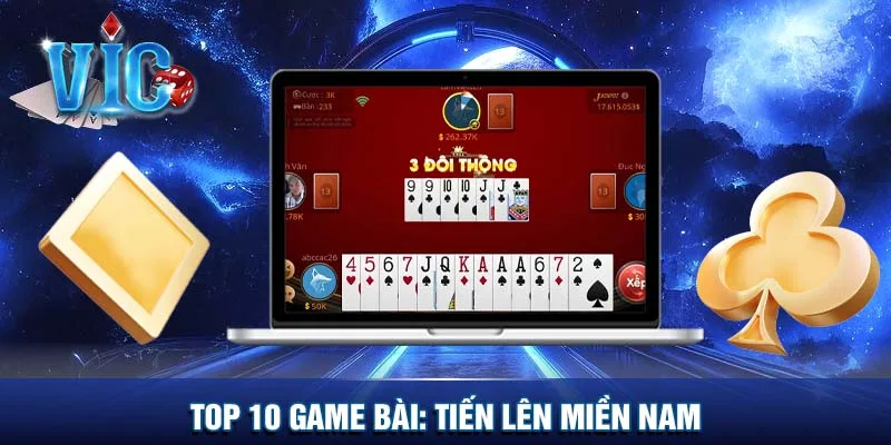 Top 10 game bài Tiến lên miền Nam